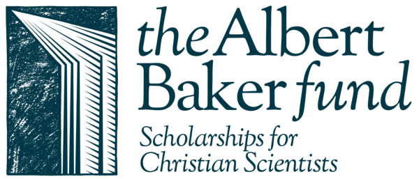 The Albert Baker Fund — primary lockup with tagline, Deep Teal